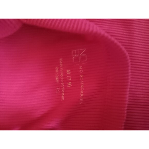 Women's Shirt NOBO Brand Pink Tank Top with Spaghetti Strap Size Medium 7-9 - Picture 3 of 3